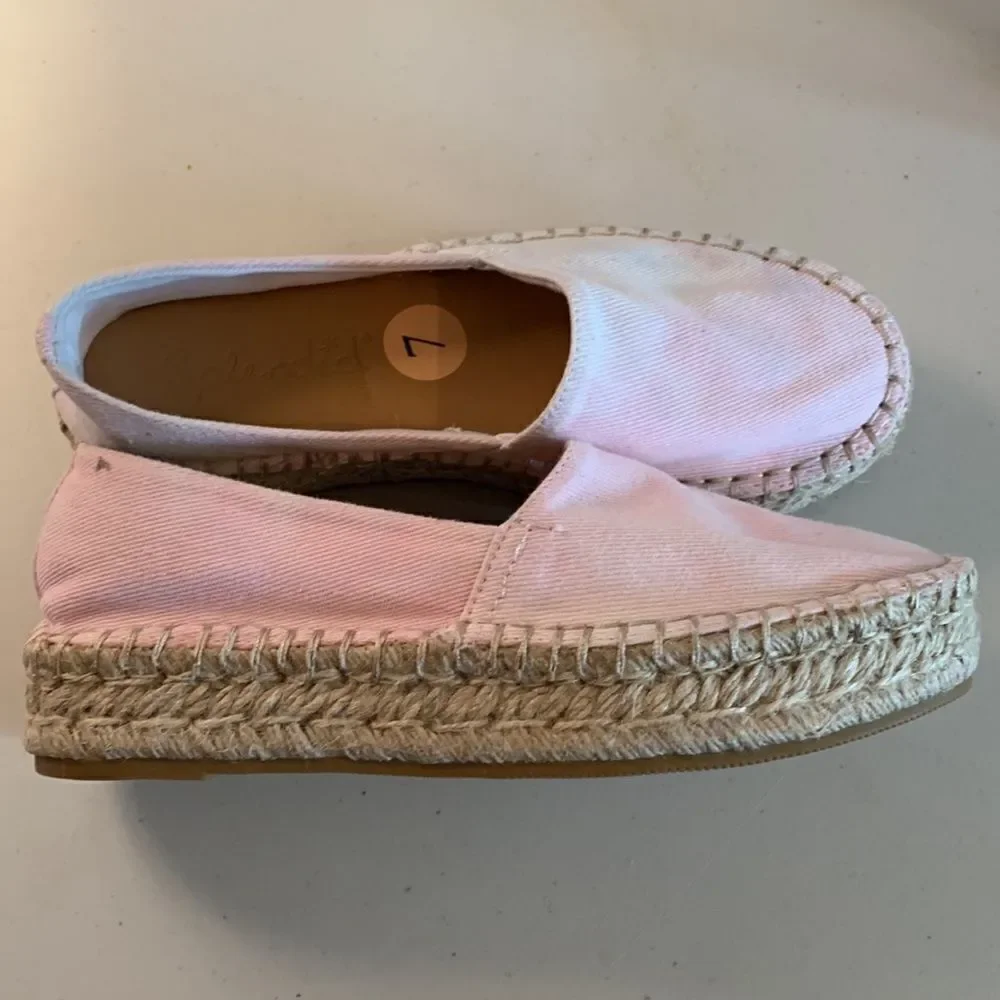 Splendid Tie Dye Laney espadrille slip ons